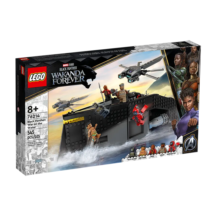 76214 BLACK PANTHER: WAR ON THE WATER TOYS by LEGO at Sundora