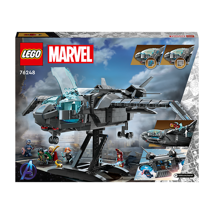76248 MARVEL THE AVENGERS QUINJET 9+ TOYS by LEGO at Sundora