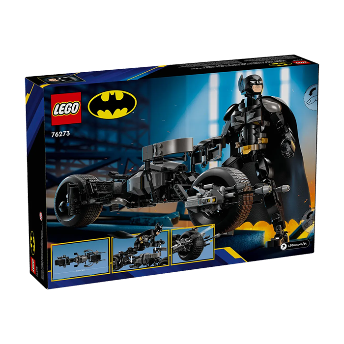 76273 BATMAN™ CONSTRUCTION FIGURE AND THE BAT-POD BIKE TOYS by LEGO at Sundora
