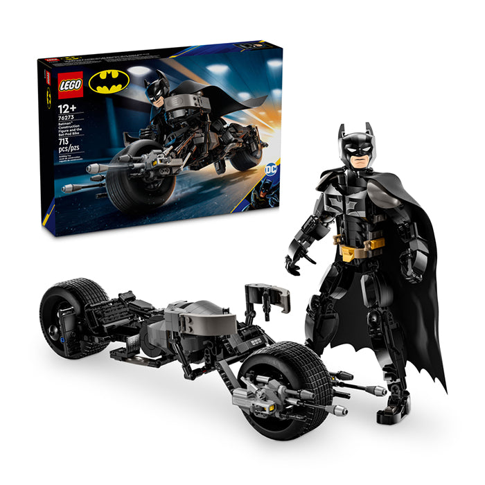 76273 BATMAN™ CONSTRUCTION FIGURE AND THE BAT-POD BIKE TOYS by LEGO at Sundora