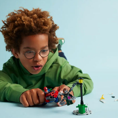 76275 MOTORCYCLE CHASE: SPIDER-MAN VS. DOC OCK TOYS by LEGO at Sundora
