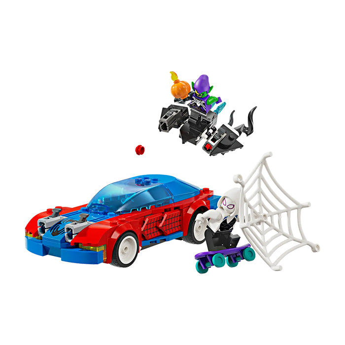 76279 SPIDER-MAN RACE CAR AND VENOM GREEN GOBLIN TOYS by LEGO at Sundora