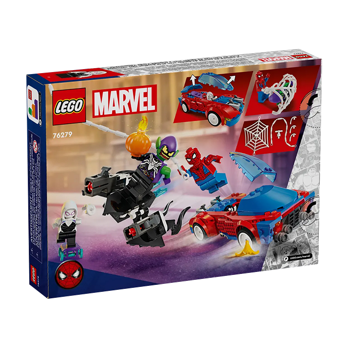 76279 SPIDER-MAN RACE CAR AND VENOM GREEN GOBLIN TOYS by LEGO at Sundora