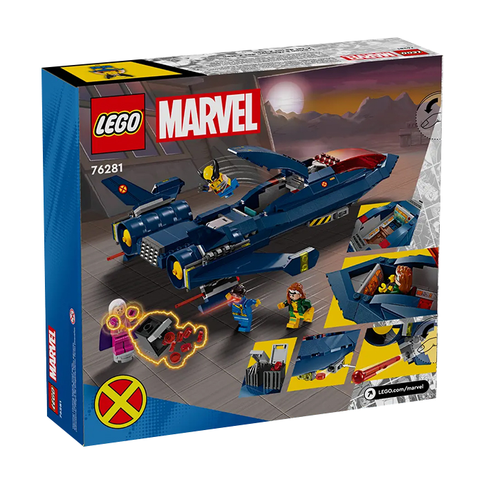76281 X-MEN X-JET TOYS by LEGO at Sundora