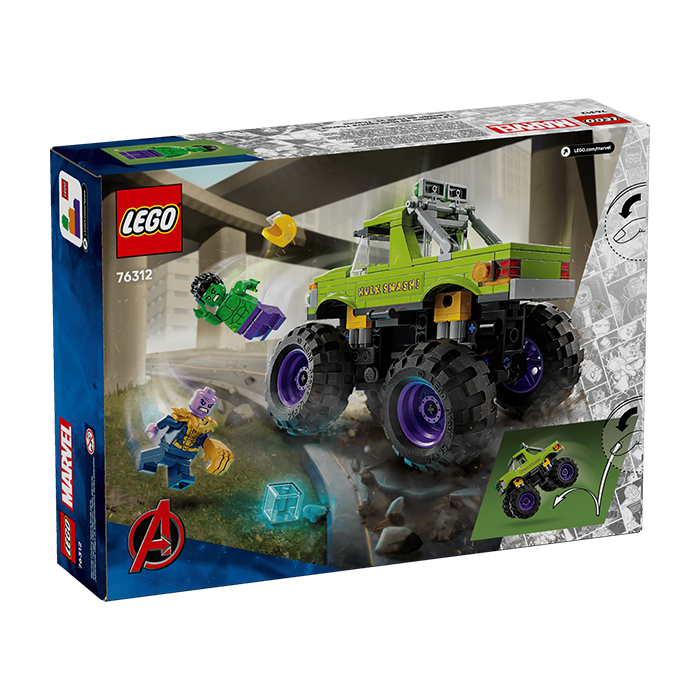 76312 The Hulk Truck vs. Thanos