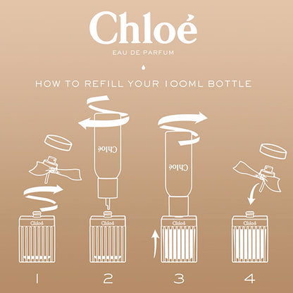 CHLOÉ EAU DE PARFUM LUMINEUSE REFILL PERFUME by CHLOE at Sundora