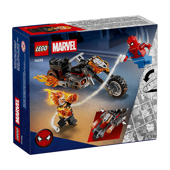 76335 Spider-Man vs. Ghost Rider Motorcycle