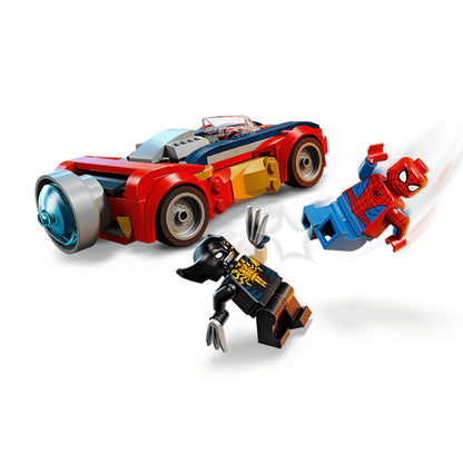 76336 Spider-Man Car vs. Venomized Wolverine