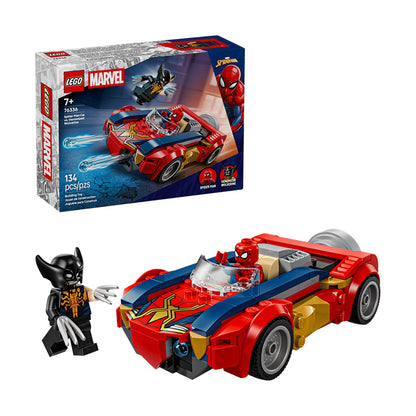 76336 Spider-Man Car vs. Venomized Wolverine