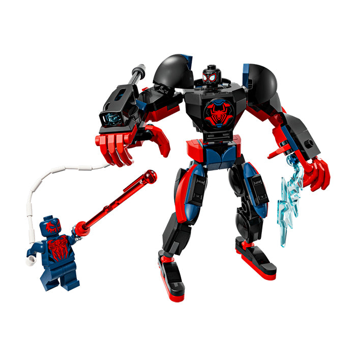 76337 Miles Morales Mech vs. Spider-Man 2099