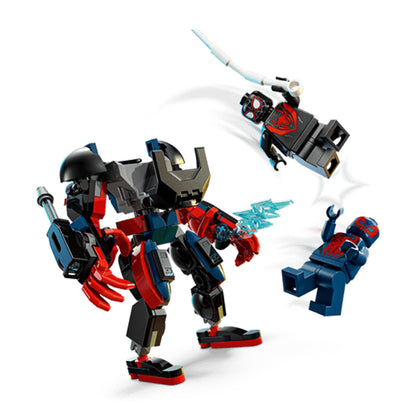 76337 Miles Morales Mech vs. Spider-Man 2099