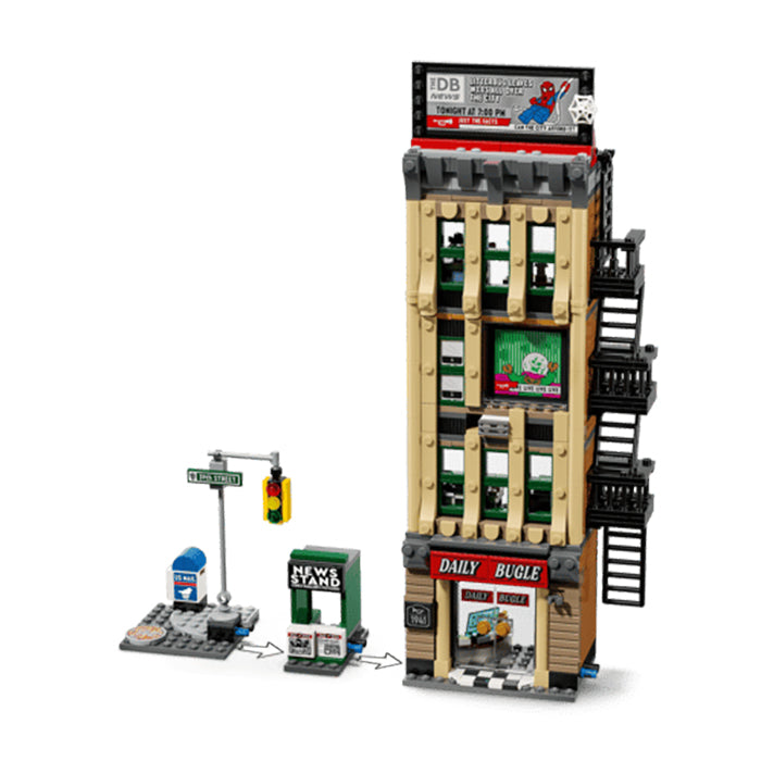 76342 Spider-Man vs. Mysterio: The Daily Bugle