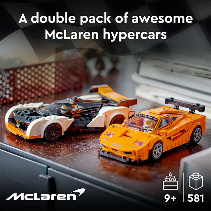 76918 MCLAREN SOLUS GT &amp; MCLAREN F1 LM TOYS by LEGO at Sundora