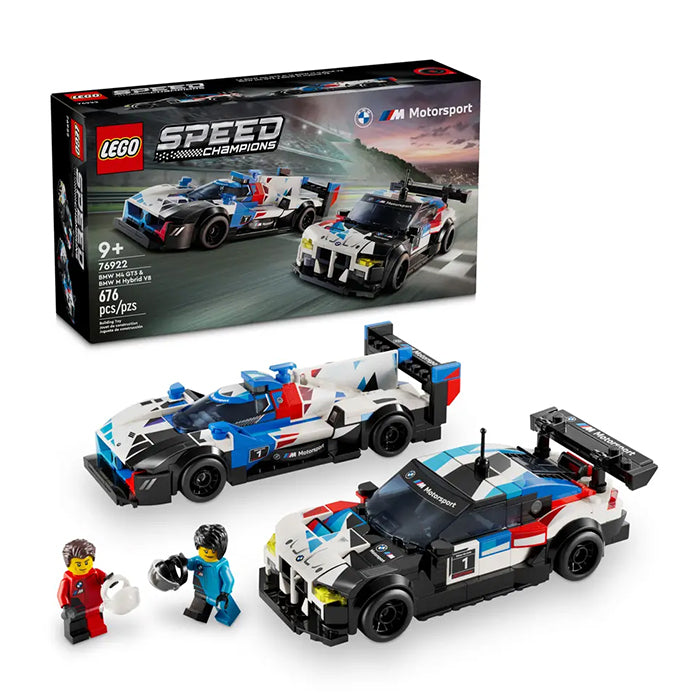 76922 BMW M4 GT3 &amp; BMW M HYBRID V8 RACE CARS TOYS by LEGO at Sundora