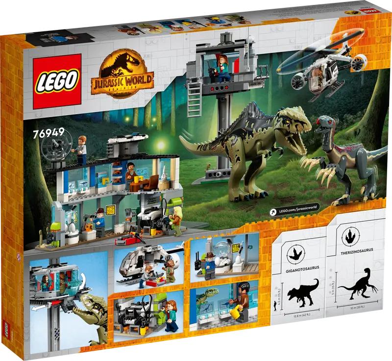 76949 Giganotosaurus &amp; Therizinosaurus Attack TOYS by LEGO at Sundora
