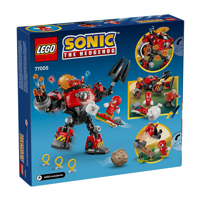 77005 Knuckles vs. Dr. Eggman Egg Crusher Mech