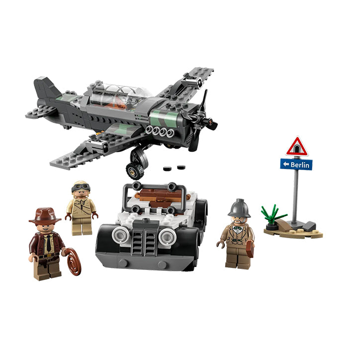 77012 INDIANA JONES™ FIGHTER PLANE CHASE TOYS by LEGO at Sundora