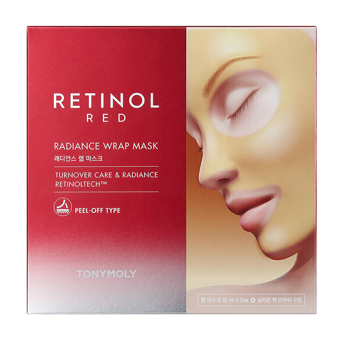 RED RETINOL RADIANCE WRAP MASK FACE MASK by TONYMOLY at Sundora