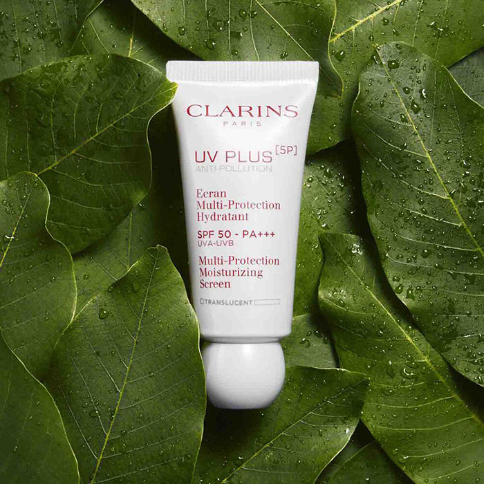 UV PLUS ANTI-POLLUTION TRANSLUCENT SUNSCREEN by CLARINS at Sundora
