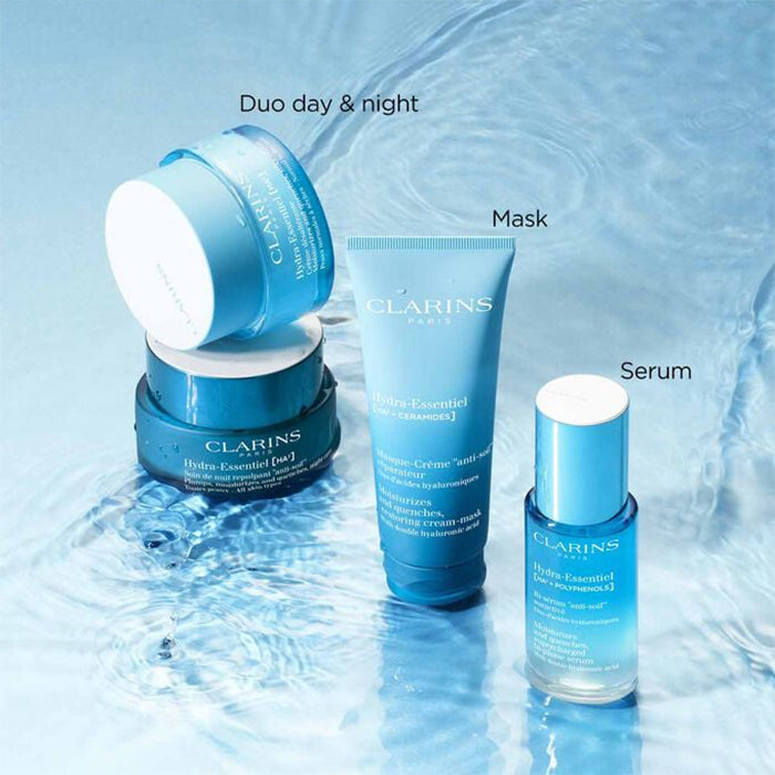 HYDRA-ESSENTIEL [HA²] CREAM SPF15 MOISTURIZER by CLARINS at Sundora