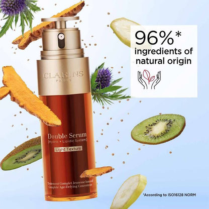 DOUBLE SERUM LIGHT TEXTURE FACE SERUM by CLARINS at Sundora