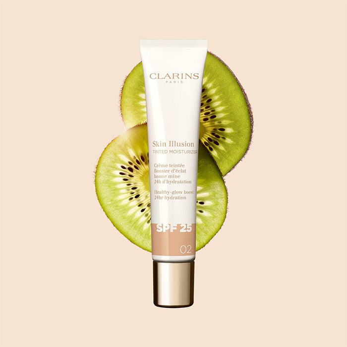 SKIN ILLUSION TINTED MOISTURIZER SPF25 MAKEUP by CLARINS at Sundora