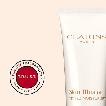 SKIN ILLUSION TINTED MOISTURIZER SPF25 MAKEUP by CLARINS at Sundora