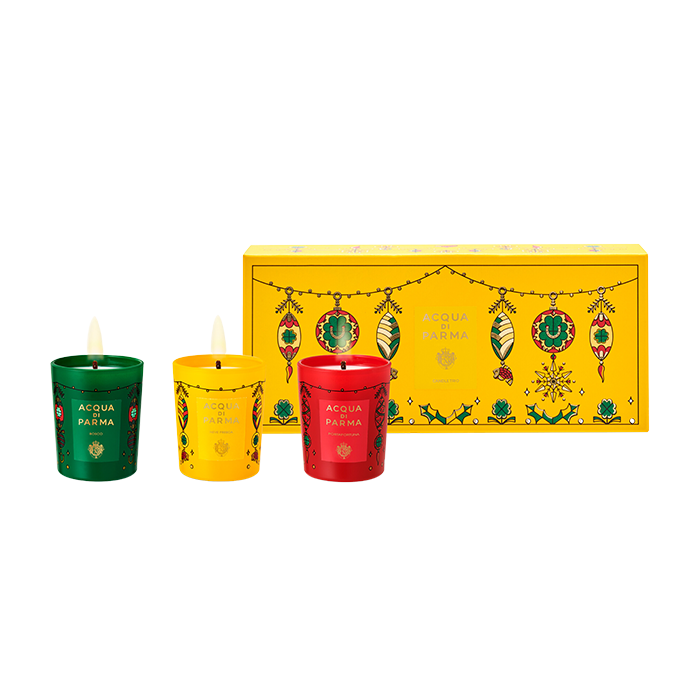Holiday Candle Trio CANDLE by ACQUA DI PARMA at Sundora