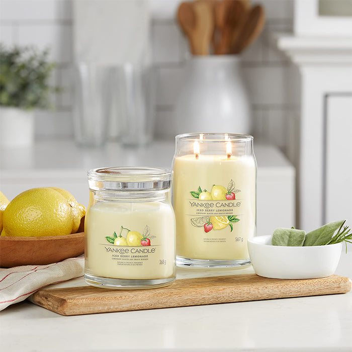 Iced Berry Lemonade Signature Medium Jar Candle