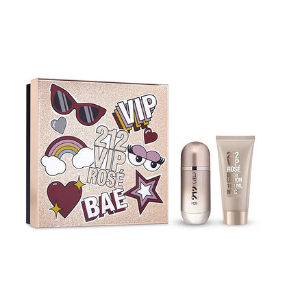 212 VIP ROSE GIFT SET GIFT SET by CAROLINA HERRERA at Sundora