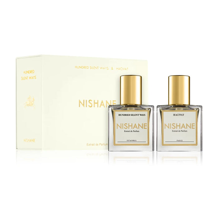 HUNDRED SILENT WAYS &amp; HACIVAT TRAVEL SET PERFUME by NISHANE at Sundora