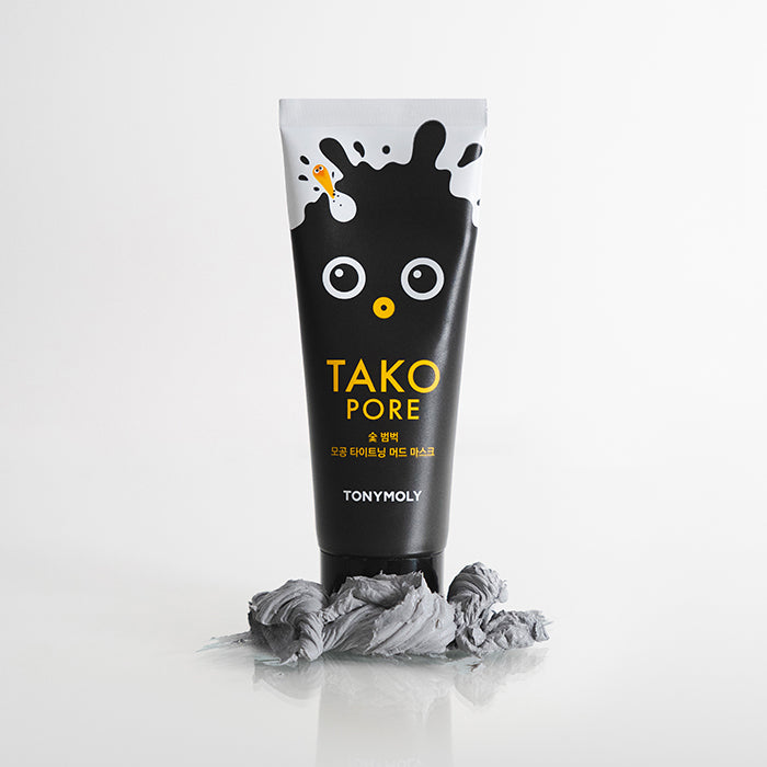 TAKO PORE CHARCOAL PORE TIGHTENING MUD MASK FACE MASK by TONYMOLY at Sundora