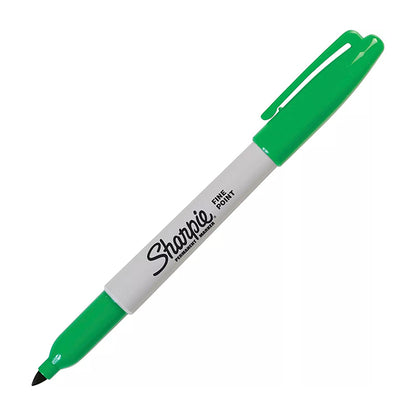 SHARPIE PERMANENT MARKERS FINE POINT GREEN STATIONERY by SHARPIE at Sundora
