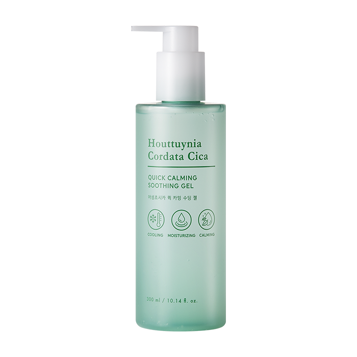 HOUTTUYNIA CORDATA CICA QUICK CALMING SOOTHING GEL TONER by TONYMOLY at Sundora