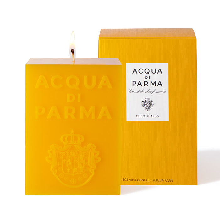 YELLOW CUBE GIALLO CANDLE CANDLE by ACQUA DI PARMA at Sundora