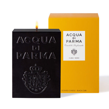 BLACK CUBE NERO CANDLE CANDLE by ACQUA DI PARMA at Sundora