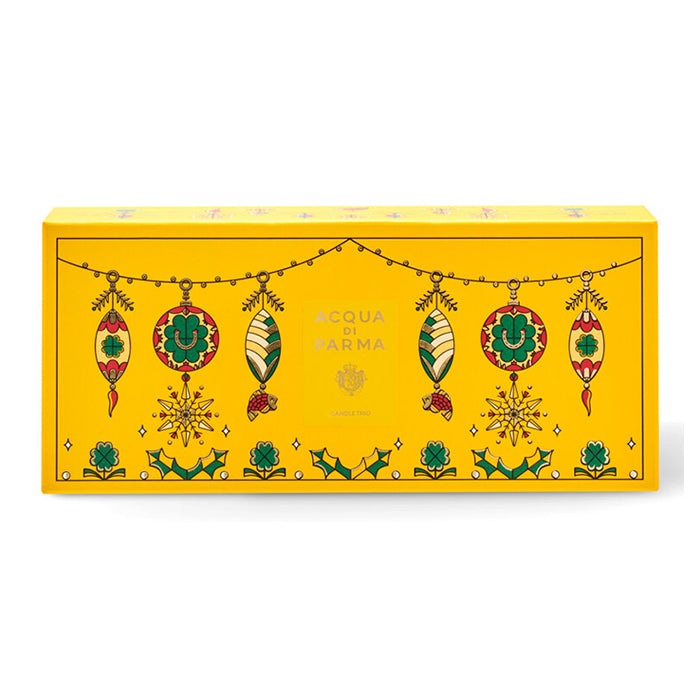 HOLIDAY CANDLE TRIO CANDLE by ACQUA DI PARMA at Sundora