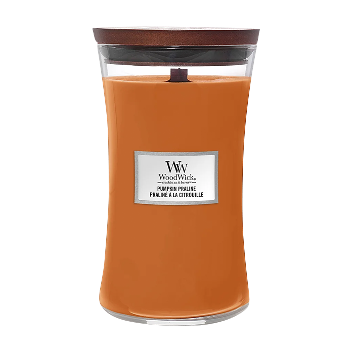 PUMPKIN PRALINE CANDLE CANDLE by WOODWICK at Sundora