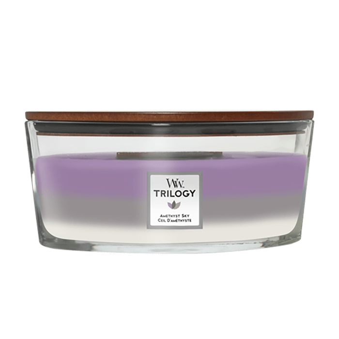 TRIOLOGY AMETHYST SKY CANDLE CANDLE by WOODWICK at Sundora