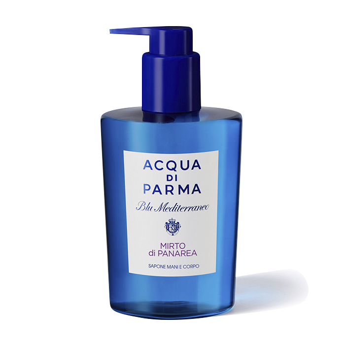 BLU MEDITERRANEO MIRTO DI PANAREA HAND AND BODY WASH SKINCARE by ACQUA DI PARMA at Sundora