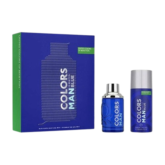 COLORS BLUE MAN EAU DE TOILETTE GIFT SET GIFT SET by UNITED COLORS OF BENETTON at Sundora