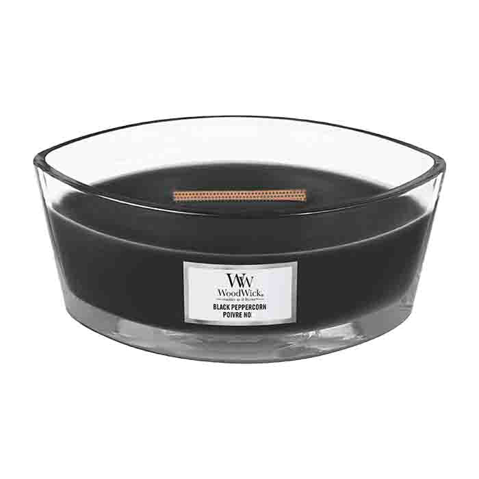 BLACK PEPPERCORN CANDLE CANDLE by WOODWICK at Sundora
