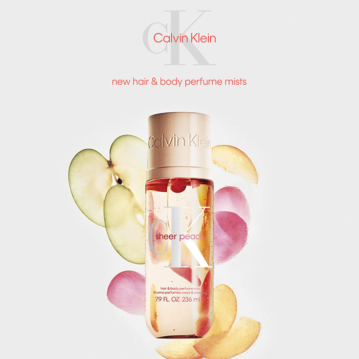 CK Sheer Peach Hair &amp; Body Perfume Mist