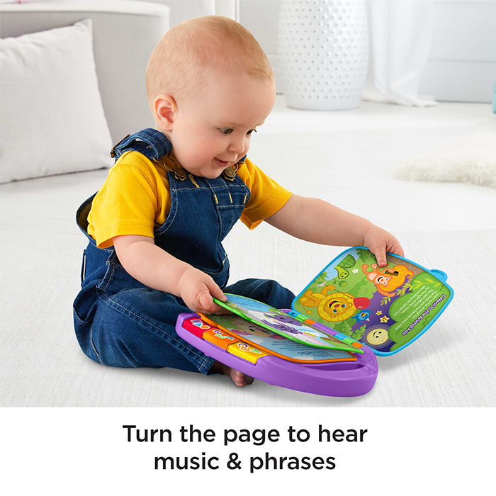 Laugh &amp; Learn Storybook Rhymes Musical Electronic Learning Toy For Baby &amp; Toddler - CDH26 EDUCATIONAL TOYS by FISHER-PRICE at Sundora