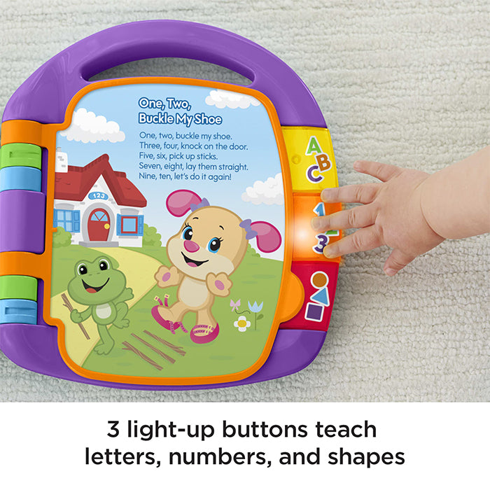 Laugh &amp; Learn Storybook Rhymes Musical Electronic Learning Toy For Baby &amp; Toddler - CDH26 EDUCATIONAL TOYS by FISHER-PRICE at Sundora