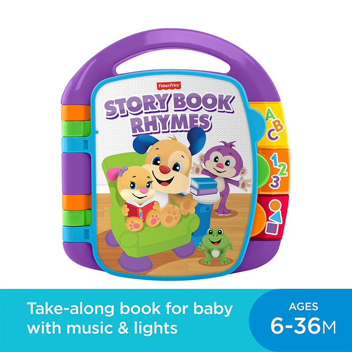 Laugh &amp; Learn Storybook Rhymes Musical Electronic Learning Toy For Baby &amp; Toddler - CDH26 EDUCATIONAL TOYS by FISHER-PRICE at Sundora