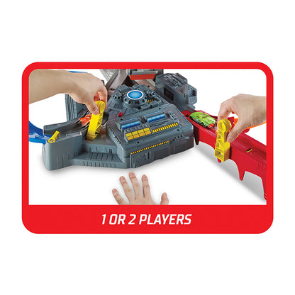 Track Set With 1:64 Scale Toy Car, Motorized, Multi-Lane Racing and Crashing - CDL45 TRACKSETS &amp; PLAYSETS by HOT WHEELS at Sundora