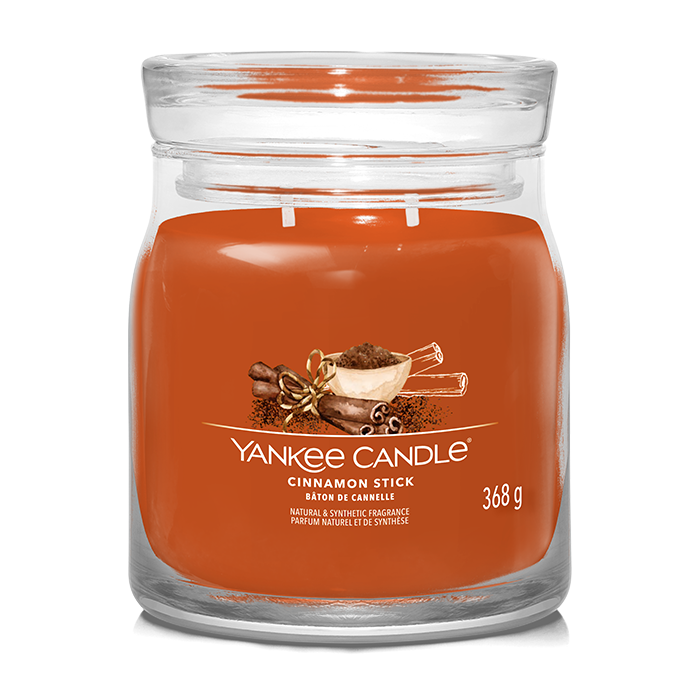 CINNAMON STICK SIGNATURE JAR CANDLE by YANKEE CANDLE at Sundora