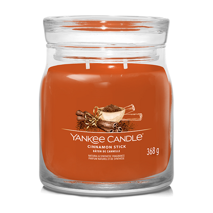 CINNAMON STICK SIGNATURE JAR CANDLE by YANKEE CANDLE at Sundora