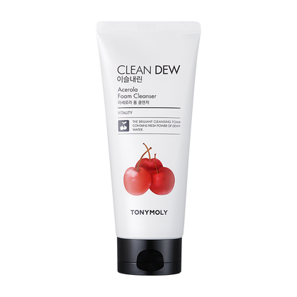 CLEAN DEW ACEROLA FOAM CLEANSER CLEANSER by TONYMOLY at Sundora